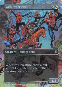 Web-Warriors (Borderless) Marvel's Spider-Man Foil - Image 1