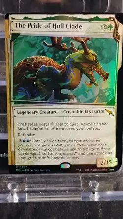 The Pride of Hull Clade (Showcase) (Invisible Ink) Murders at Karlov Manor Foil - Image 1