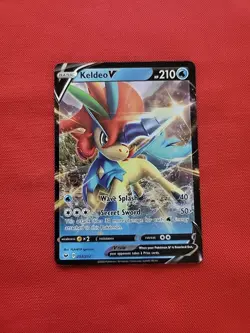 Pokemon: Keldeo V #053/202 Ultra Rare Sword & Shield 2020 Nintendo - NM+ - D7 - Image 1