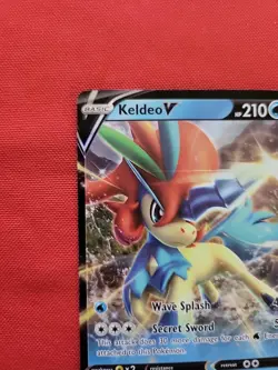 Pokemon: Keldeo V #053/202 Ultra Rare Sword & Shield 2020 Nintendo - NM+ - D7 - Image 4
