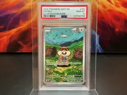 2025 POKEMON WHITE FLARE EN PATRAT ILLUSTRATION RARE 152/086 MINT PSA 10 🐦‍🔥 - Image 1