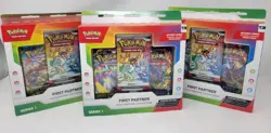 Pokemon First Partner Illustration Collection Series 1 - Lot of 3 - Image 1