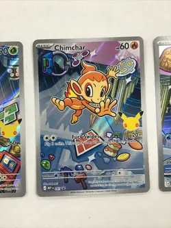 POKEMON FIRST PARTNER TURTWIG CHIMCHAR PIPLUP PROMOS FULL SET - Image 3