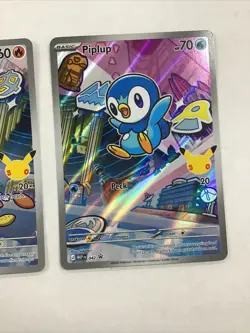 POKEMON FIRST PARTNER TURTWIG CHIMCHAR PIPLUP PROMOS FULL SET - Image 4