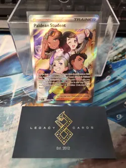 Paldean Student 231/091 - Paldean Fates Ultra Rare - Pokemon TCG (NM) - Image 1