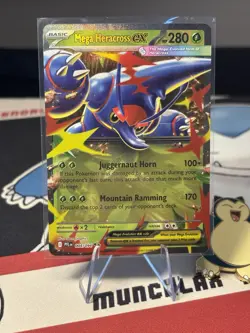 Mega Heracross ex - ME02: Phantasmal Flames 004/094 Holofoil NM Pokemon TCG - Image 1