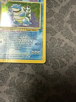 Pokemon TCG Blastoise Base Set 2 2/130 Holo Unlimited Holo Rare - Image 2