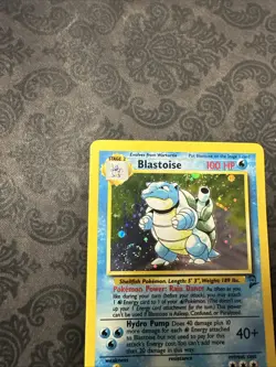 Pokemon TCG Blastoise Base Set 2 2/130 Holo Unlimited Holo Rare - Image 4