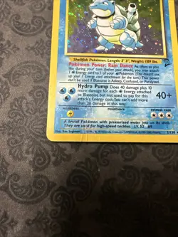 Pokemon TCG Blastoise Base Set 2 2/130 Holo Unlimited Holo Rare - Image 5