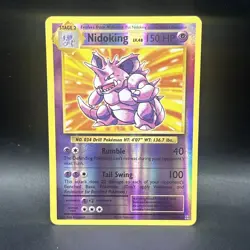 Pokemon Evolutions - Nidoking 45/108 Reverse Holo Rare - Image 1