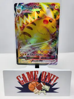 Pokemon Pikachu VMAX SWSH268 Sword Shield Black Star Promo sc - Image 1