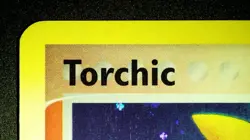 Torchic 017 Black Star Promo Pokemon Nintendo Promos Vintage Holo Swirl LP/NM - Image 4