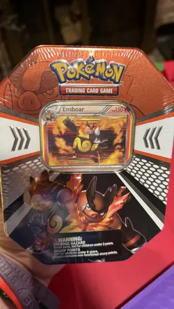 Sealed Pokemon 2011 Lot: Embroar Tin + Call of Legends Kyogre Blister Pack! - Image 1