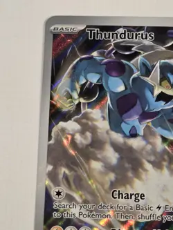 Thundurus 209 BLACK STAR PROMO NM Sv: Black Bolt Pokemon TCG Full Art HOLO - Image 4