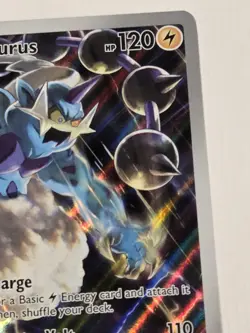 Thundurus 209 BLACK STAR PROMO NM Sv: Black Bolt Pokemon TCG Full Art HOLO - Image 5