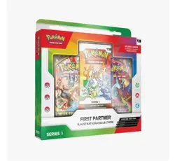 Pokemon TCG First Partner Illustration Collection Series 1 New Sealed - Image 1
