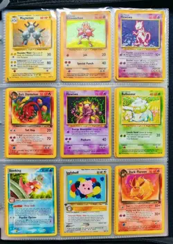 HUGE WOTC Pokemon Binder Collection - 207 Cards - Skyridge, Aquapolis, Gym, Neo - Image 1