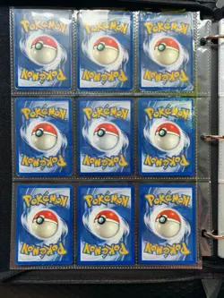 HUGE WOTC Pokemon Binder Collection - 207 Cards - Skyridge, Aquapolis, Gym, Neo - Image 2