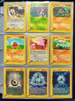 HUGE WOTC Pokemon Binder Collection - 207 Cards - Skyridge, Aquapolis, Gym, Neo - Image 4
