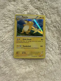 Pokemon TCG Raichu Generations 27/83 Holo Holo Rare - Image 1