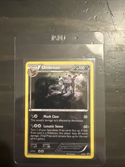 Pokemon TCG Umbreon XY96 Black Star Promo *played condition - Image 1