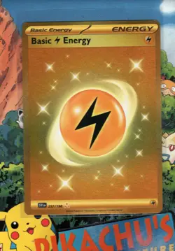 Pokemon TCG Lightning Basic Energy Holo 257/198 Gold Secret Rare NM/M - Image 1