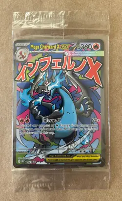 Mega Charizard X EX #023 Black Star Promo Oricorio FACTORY SEALED Pokemon UPC D - Image 1