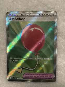 Air Balloon 166/132 Me01: Mega Evolution Holo Pokemon TCG Pack To Sleeve Pulled - Image 1