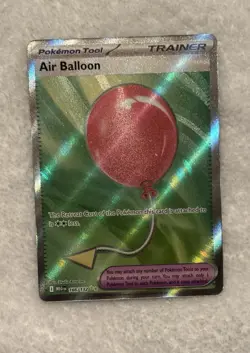 Air Balloon 166/132 Me01: Mega Evolution Holo Pokemon TCG Pack To Sleeve Pulled - Image 2