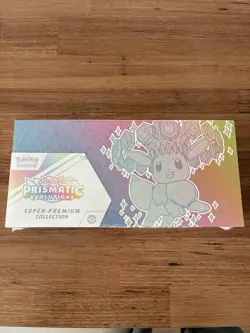 Pokemon TCG: SV-Prismatic Evolutions Super Premium Collection SPC - SEAL TEAR - Image 1