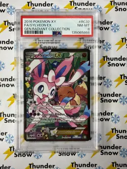 Sylveon ex #RC32 Generations Radiant Collection 2016 Pokemon XY PSA 8 135065866 - Image 1