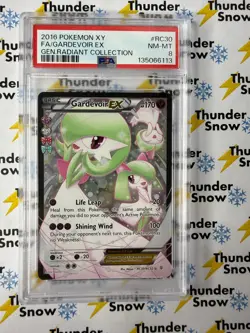 Gardevoir ex #RC30 Generations Radiant Collection 2016 Pokemon XY PSA 8 - Image 1