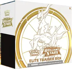 Pokemon TCG Sword & Shield Brilliant Stars Elite Trainer Box ETB Sealed 820650850127 - Image 1