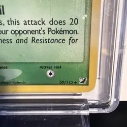 2005 Pokemon Yanma EX Unseen Forces 50/115 Reverse Holo CGC 9.5 - Image 3