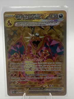 Pokemon TCG Charizard EX #228/197 Sv03: Obsidian Flames NM - Image 1