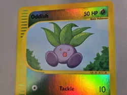 Pokemon Base Set Expedition #122/165 Reverse Holo ODDISH --never played-- - Image 2