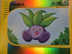 Pokemon Base Set Expedition #122/165 Reverse Holo ODDISH --never played-- - Image 3