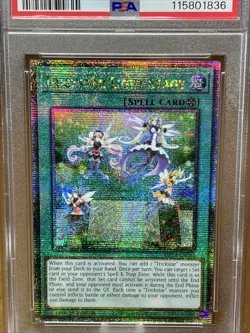 Yu-Gi-Oh - Trickstar Light Stage - MP24-EN046 QCR - PSA 10 (July 25) - Image 2