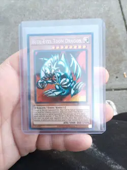 Yu-Gi-Oh! TCG Blue-Eyes Toon Dragon Spell Ruler SRL-EN000 Unlimited Secret Rare - Image 2