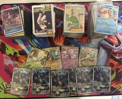 HUGE Collection cards bulk Pokemon One piece baseball MLB 3 pounds mix cards - Image 1
