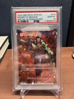PSA 10 Monkey D. Dragon SP OP09 One Piece English GEM MT 10 - Image 1
