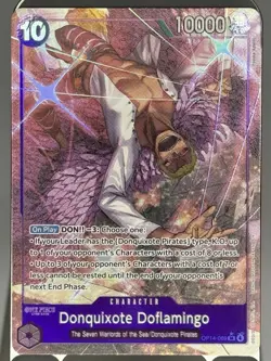 One Piece CCG Donquixote Doflamingo OP14-069 SR Alt Art EN US Seller - Image 1
