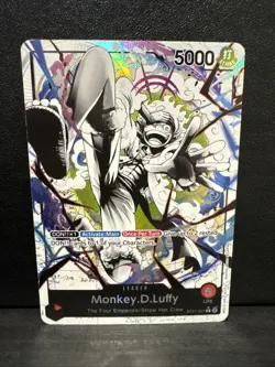 Monkey D Luffy ST21-001 Alternate Art Leader Starter Deck 21 One Piece NM - Image 1