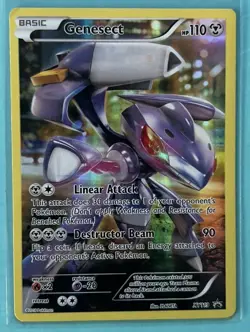 Genesect XY119 Full Art Holo 2016 Black Star Promo Pokemon TCG Card - Image 1