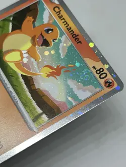 Charmander ASC 020/217 Cosmos Holo SWIRL Promo Ascended Hero’s Pokemon Card NM - Image 3