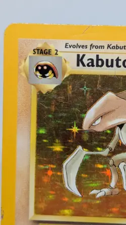 Pokemon TCG Kabutops Holo Rare Card 9/62 Fossil Unlimited Holo - Image 2
