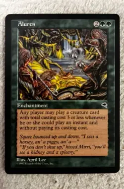 MTG Aluren Tempest Rare N/M Condition MTG Magic the Gathering Card - Image 1