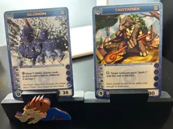 Chaotic Rare Blugon and Tartarek 1st Edition Copper Letters Cards - Image 1