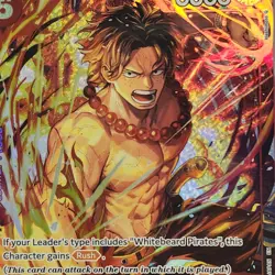 Portgas.D.Ace (Illustration Box Vol.5) ST15-005 One Piece Promotion Cards Foil - Image 2