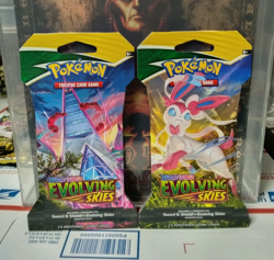Pokemon TCG SWSH Evolving Skies Sleeved Booster Pack (2x) Factory Sealed English - Image 1
